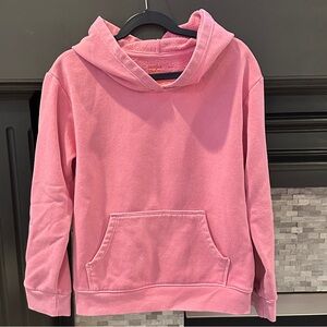 Girls’ pull over fleece hoodie
